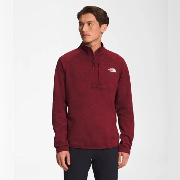 The North Face Canyonlands 1/2 zip Jacket red size large - Picture 1 of 4